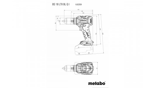 BS 18 LTX BL Q I Cordless Drill Screwdri image