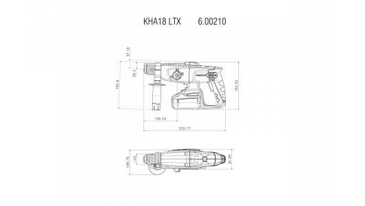 KHA 18 LTX Cordl.rotary hammer image